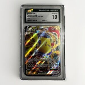 Regieleki VMAX 058/195 Silver Tempest Full Art FA GEM MINT Pokémon Holo CGC 10